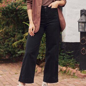 Marine Layer Bridget Crop Pant in Black